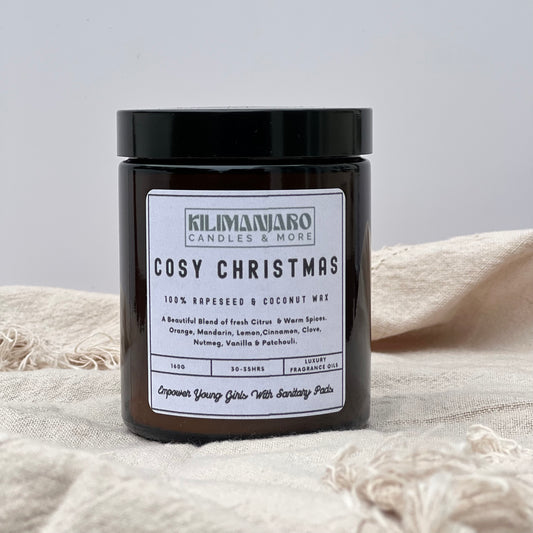 Cosy Christmas handpoured candle