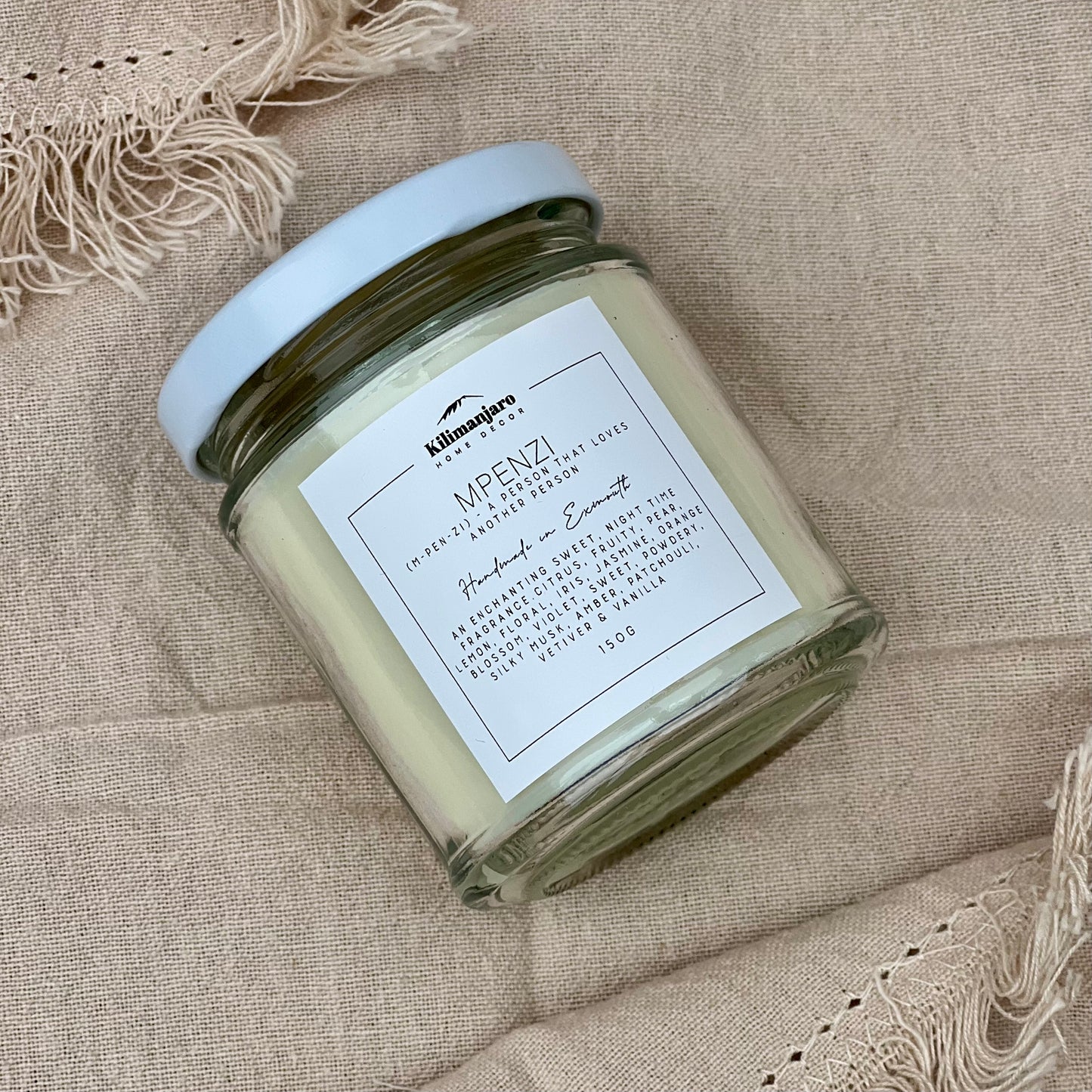 Mpenzi (My Love) Sustainable Luxury Candle