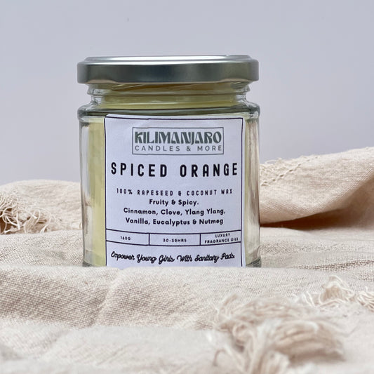 Spiced orange candle