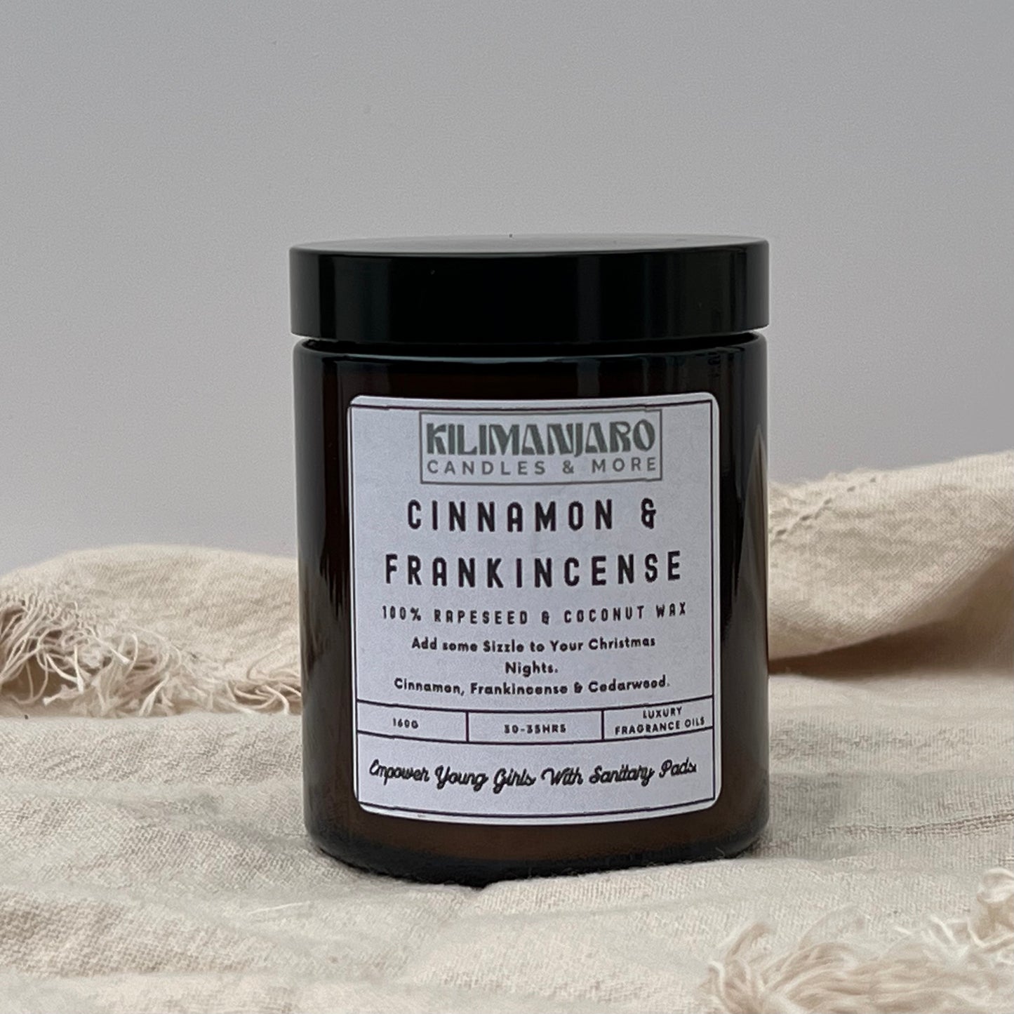 Cinnamon Frankincense & Cedarwood Candle