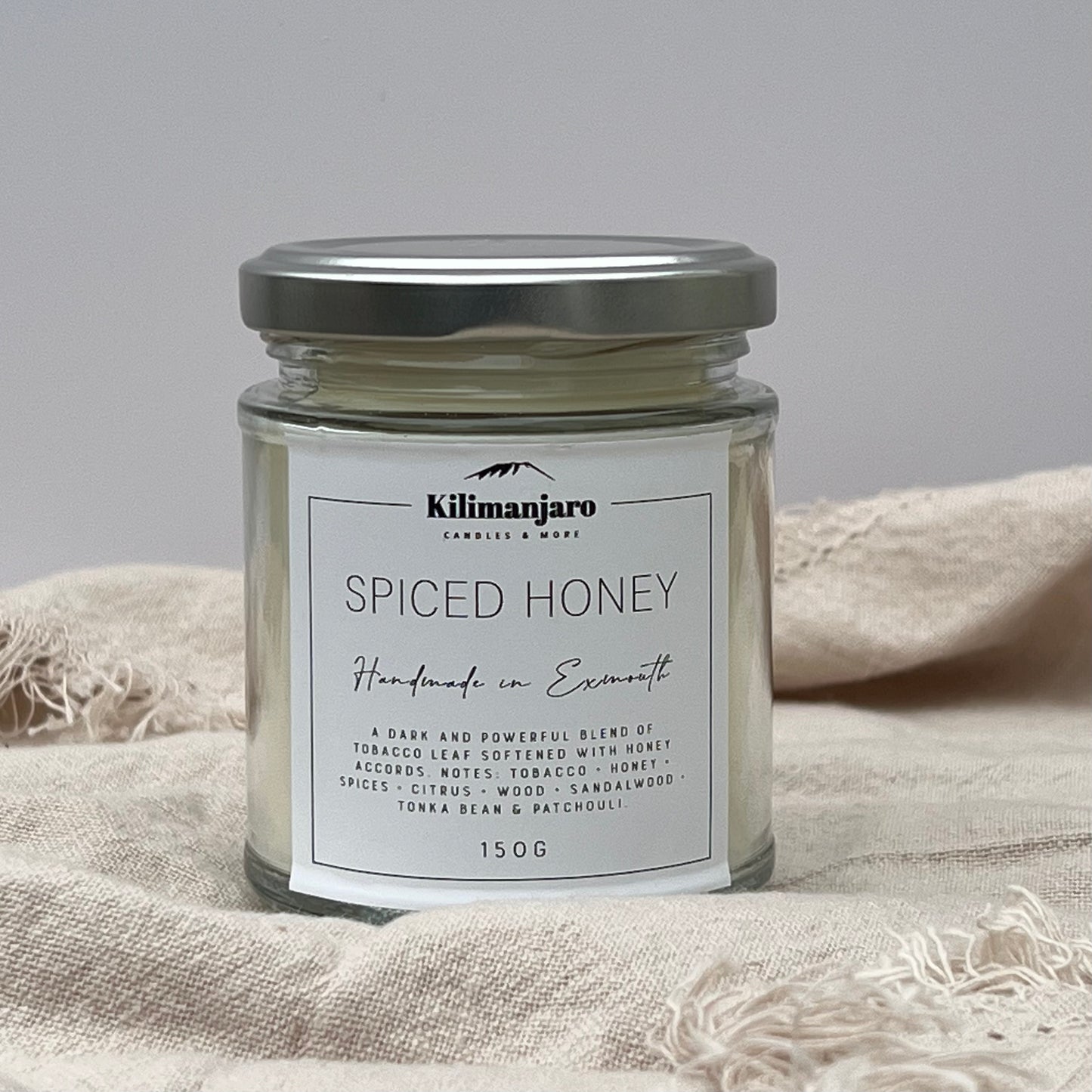 Spiced honey eco friendly candle