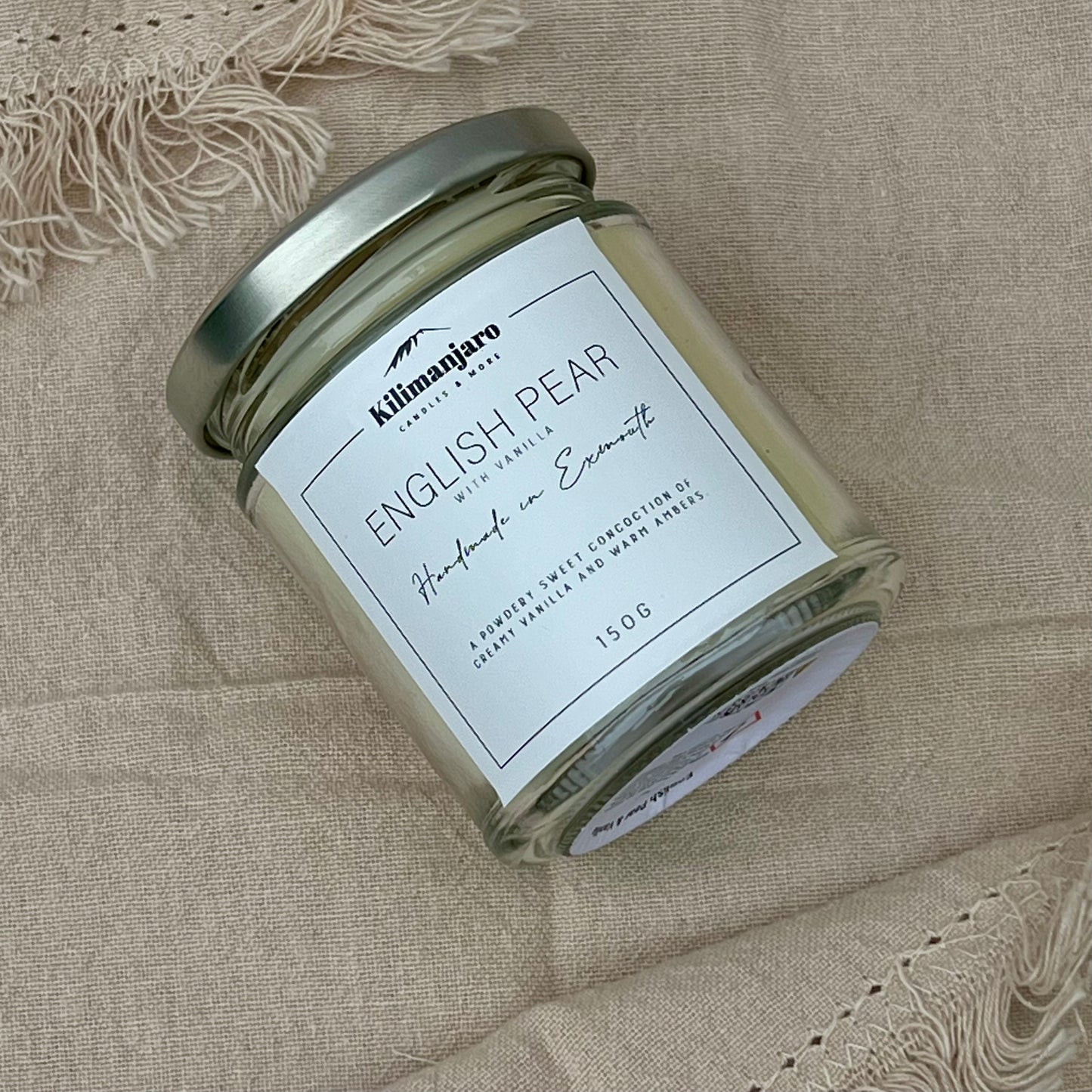 English Pear & Vanilla Luxury Candle