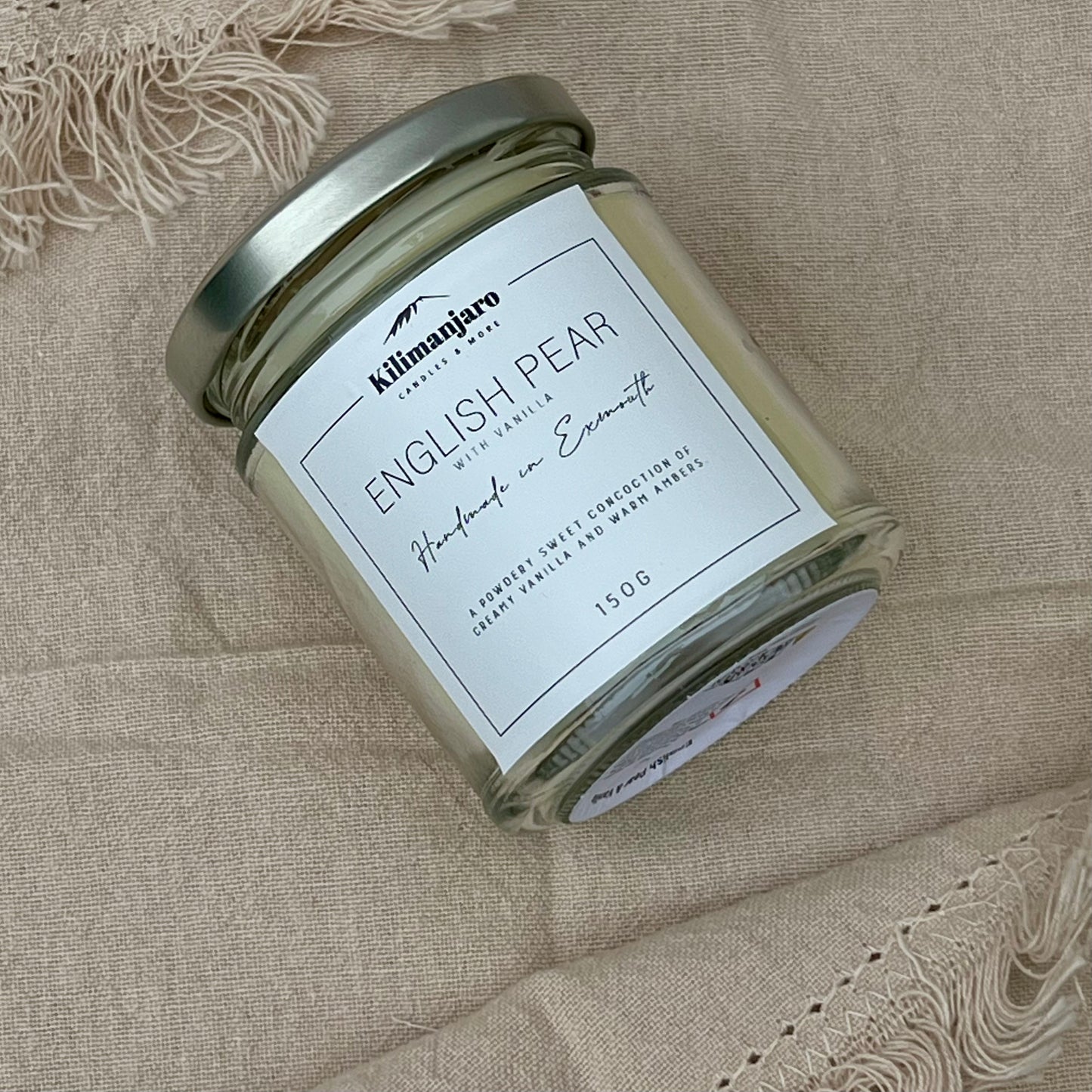 English Pear & Vanilla Luxury Candle