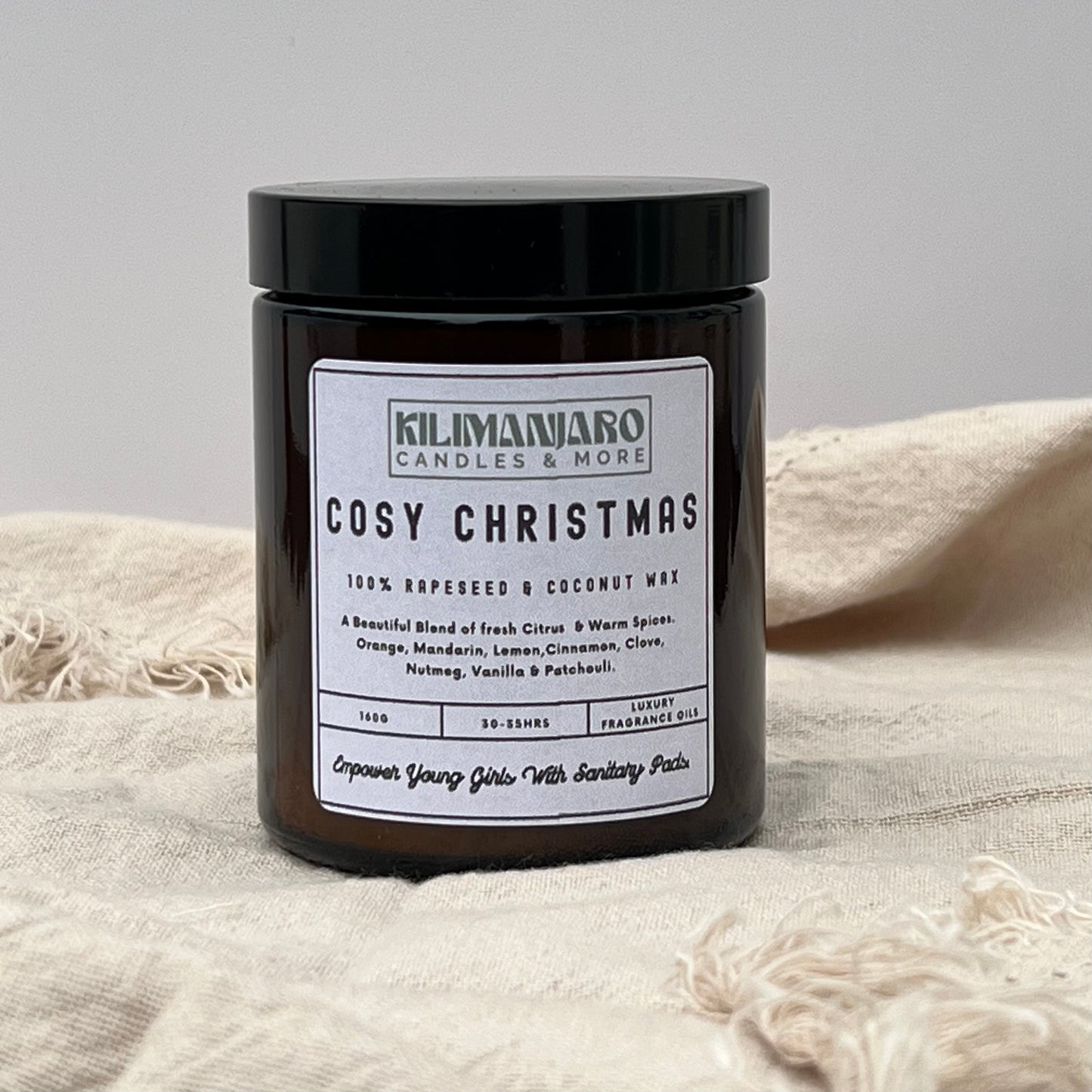 Cosy Christmas Candle